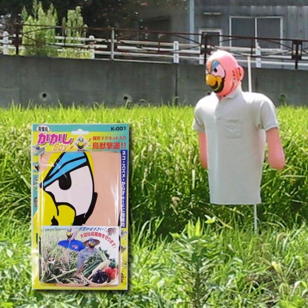 龍宝丸 かかしBOY K-001 【防鳥】【防蝶】【防鳥網】【防鳥 龍宝丸 かかしBOY K-001 【防鳥】【防蝶】【防鳥網】【防鳥