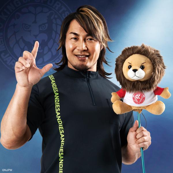ゴルフ キャラクター 新日本プロレス ライオンヘッドカバー　ドライバー用　ライセンス商品