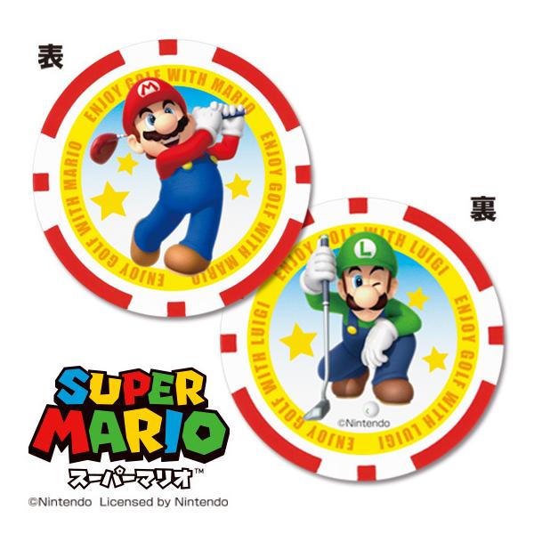 任天堂（Nintendo） ゴルフ キャラクター マーカー マリオ スーパー