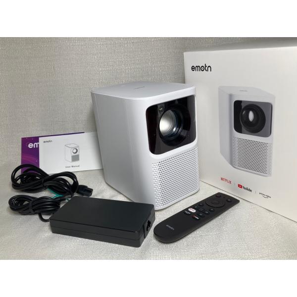 美品 Emotn N1 ミニ プロジェクター 小型 フルHD 1080P : 中古用品専門 