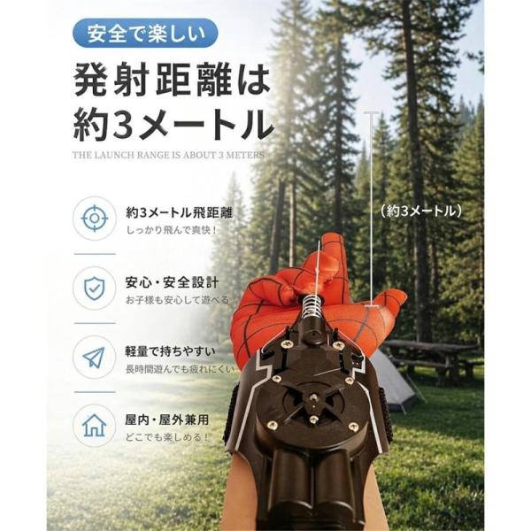 �y��ڔ��z�zUSB�[�d�� �E�F�u�V���[�^�[ ���[�v�����`���[ ���C���[�����`���[ Web Shooters�X�p�C�_�[�}���f�����M�@�w偎��f����܎q���j�̎q ���i�摜3
