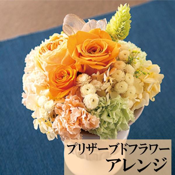 バラ と カーネーション の プリザーブド フラワー アレンジ 誕生日 プレゼント 花 おしゃれ お祝い 結婚祝い 結婚記念日 退職祝い お見舞い 還暦祝い 新築祝い