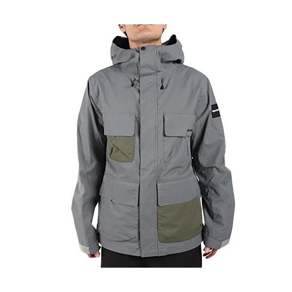 ボンファイア（Bonfire） スノーボード ボードウェア ジャケット PITCH SHELL JACKET BBFW220012 グレー （グレー/Ｓ/Men's）