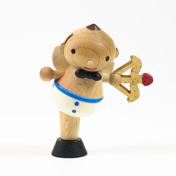 左手に弓矢を持ったキューピットです。別売の【wooderful life DIYオルゴール 回転ベース】にお好みのレイアウトで接着してオリジナルオルゴールを作ることができます。あなただけの組み合わせでお気に入りのオルゴールに。追加でメッセー...