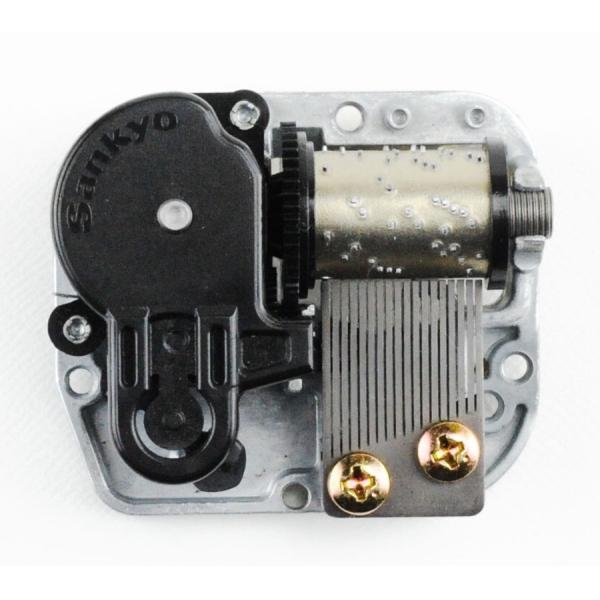 曲目・ケース・メッセージ加工を自由に組み合わせて作るカスタムメイドオルゴール用ムーブメントです。 当店で在庫している商品ですので、箱に組み込み、すぐに発送できる商品です。ジャンル：洋楽POP,映画音楽曲目：My heart will go ...