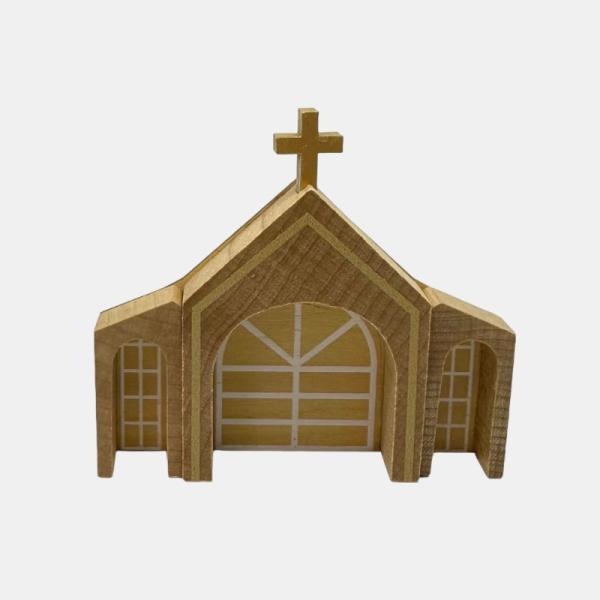 自分カラーに色を塗って楽しめる教会。別売の【wooderful life DIYオルゴール 回転ベース】にお好みのレイアウトで接着してオリジナルオルゴールを作ることができます。あなただけの組み合わせでお気に入りのオルゴールに。追加でメッセー...