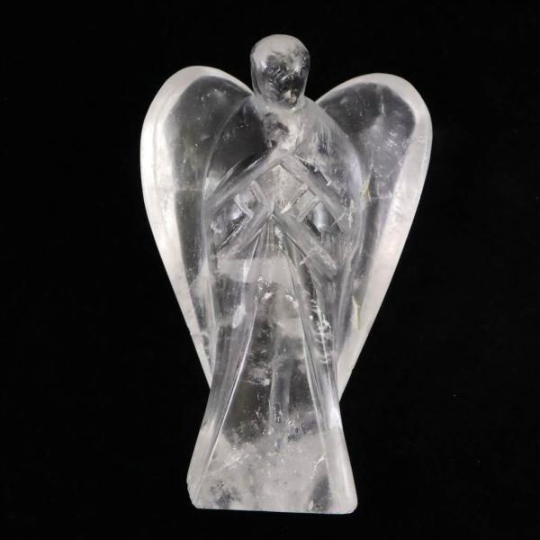 ヒマラヤ水晶 マニカラン産 77mm エンジェル 天使 置物 85.6g 【榎本
