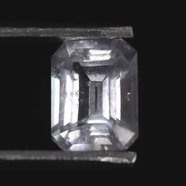 マダガスカル産 フェナカイト 6.4mmレクタングルカット ルース 0.80ct