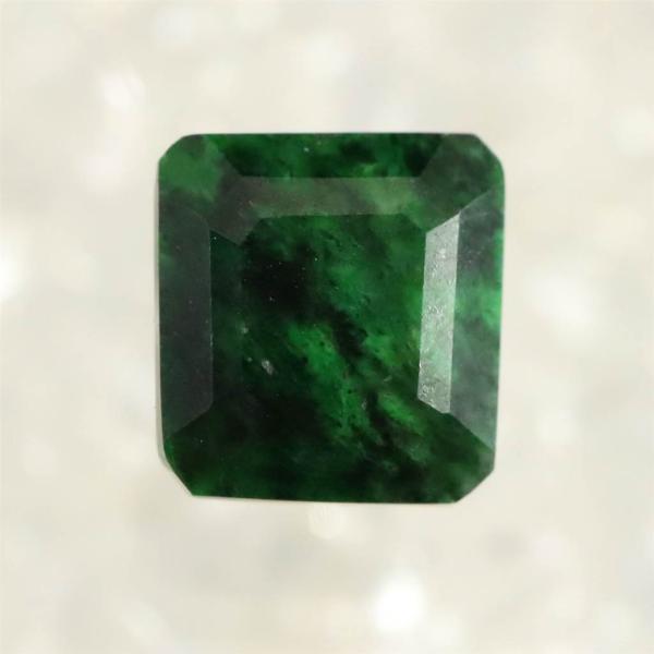 マウシットシット コスモクロア輝石 ファセットカットルース 1.67ct 【榎本通商54178】