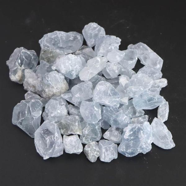 セレスタイト 天青石 原石  さざれ 100g 【榎本通商74210】