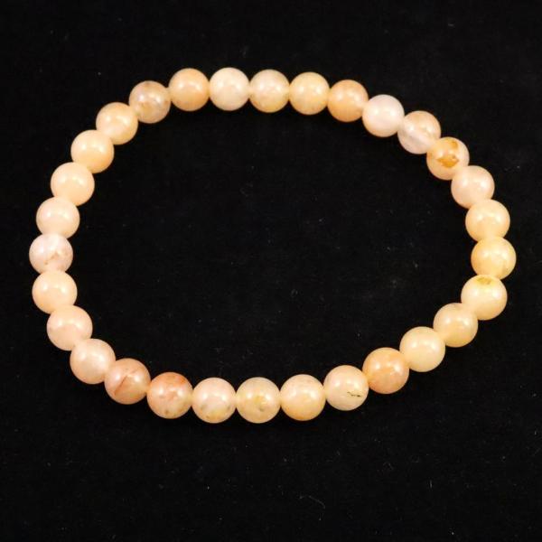 H&E社 サチャロカローズ アゼツライト（AZOZEO) 6mm玉ブレスレット