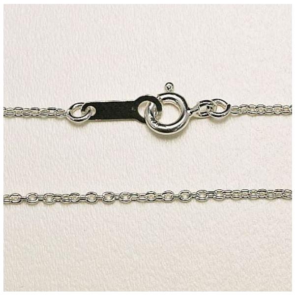 シルバーあずきチェーン　　60cm【824585a】