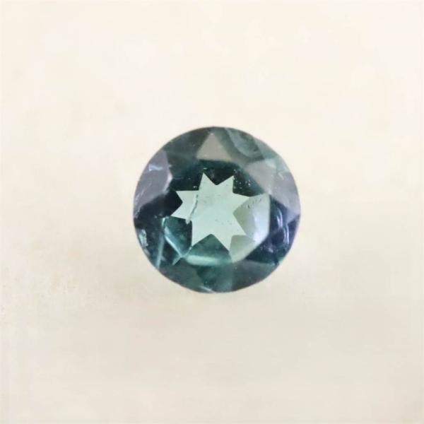 コーネルピン 2.5mmラウンドカット ルース 0.07ct （希少石） 【榎本