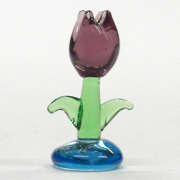 チューリップ ｌ パープル 花 ガラス細工 雑貨 置物 Buyee Buyee Japanese Proxy Service Buy From Japan Bot Online