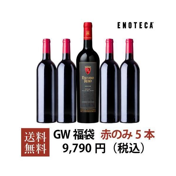 「ワイン福袋 赤ワイン」のワインセット