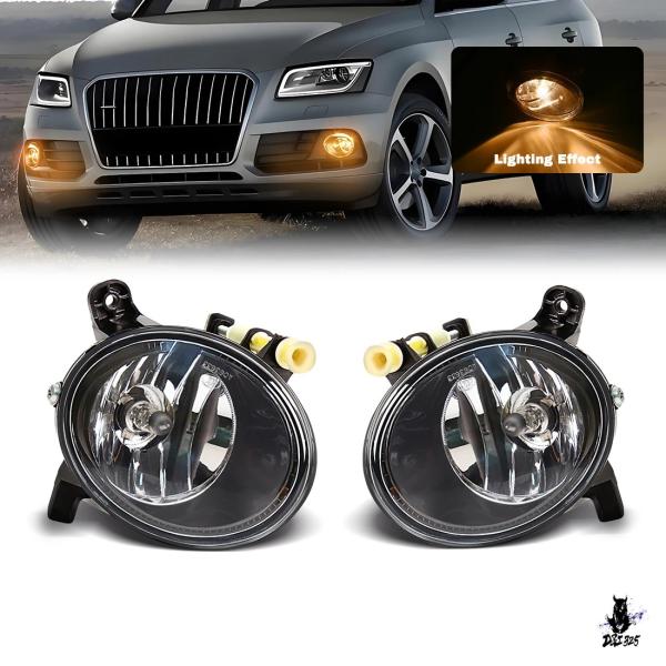 互換品 アウディ Q5 A4 B8 S4 2008-2016 フォグランプ ハロゲン DRL 左右セット