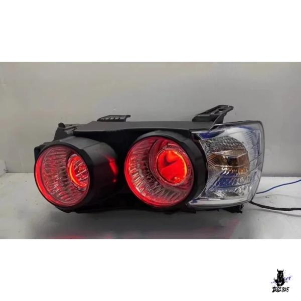 互換品 シボレー アベオ ソニック用 LED ヘッドライトアセンブリ エンジェルデビルアイ