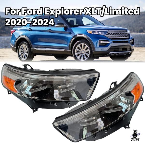 互換品 フォード エクスプローラー 2020-2022 XLT/リミテッド ヘッドライト LEDヘッドランプ