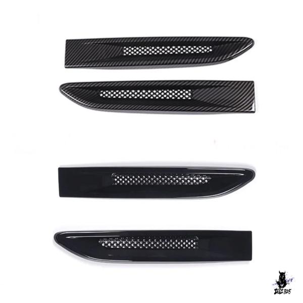 互換品 ジャガー XF/XE/F-PACE 用 サイドフェンダートリムカバー 2個セット