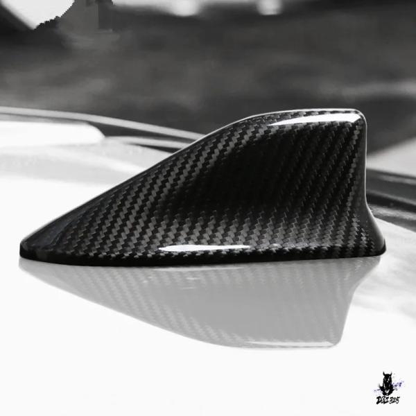 互換品 トヨタ 86/スバル BRZ 用 カーボン柄屋根フィンアンテナトリム 2014-2019