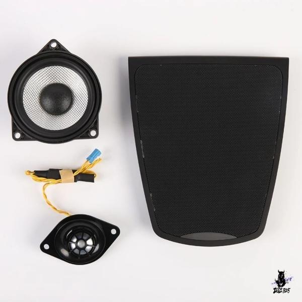 互換品 BMW 5シリーズ F10/F11 2010-2017 用 フロントダッシュボードスピーカーセット 3個