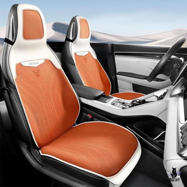 互換品 アウディ TT/4 Avant 2018年式用 オレンジ カーシートプロテクター