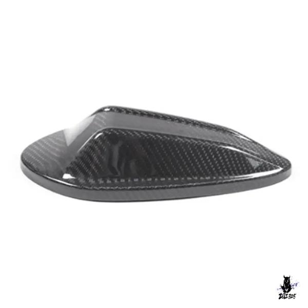 互換品 BMW 2/3/4/X5/X7 用 ルーフシャークフィンアンテナカバー カーボン柄調