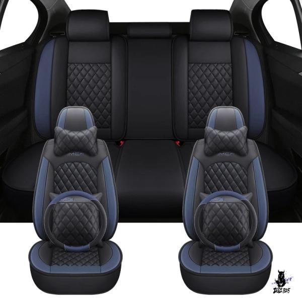 互換品 アウディ Q5/A6/A7/Q3/A4/B8/B7/A3/Q2L 用 完全カーシートカバー ユニバーサルクッション