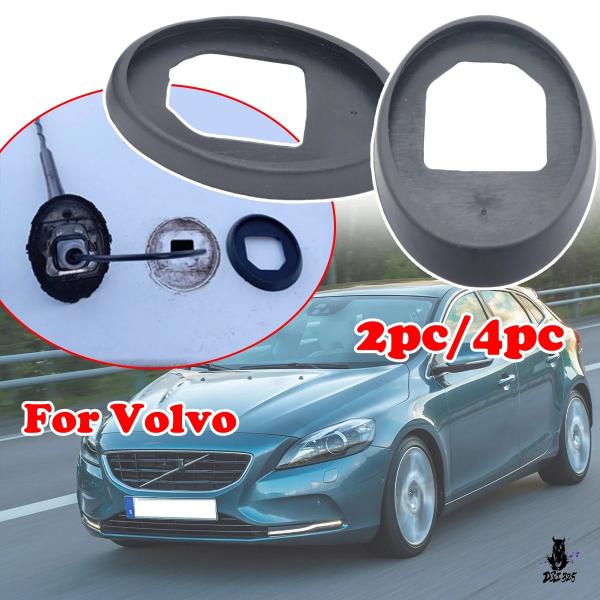 互換品 ボルボV40/トヨタプリウス/RAV4 III/ヤリス用 AM/FMルーフラジオアンテナ ベースシールパッド 2/4個