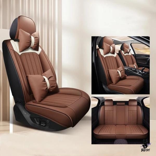 互換品 プジョー 207/308/307/301 SW/5008/2008/206 用 ウエストクッション PUレザーシートカバー