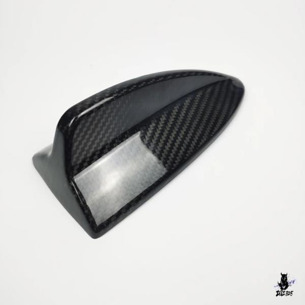 互換品 BMW E90/E91/E92/M3 用 カーボン柄クランク用アンテナカバー