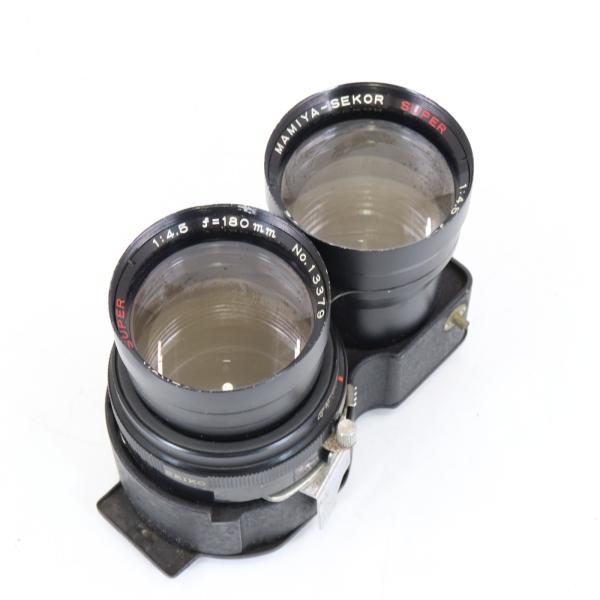 【レンズ】 MAMIYA- SEKOR Mamiya（マミヤ） 180ミリ F4.5 二眼レフ レンズ MAMIYA SEKOR SUPER