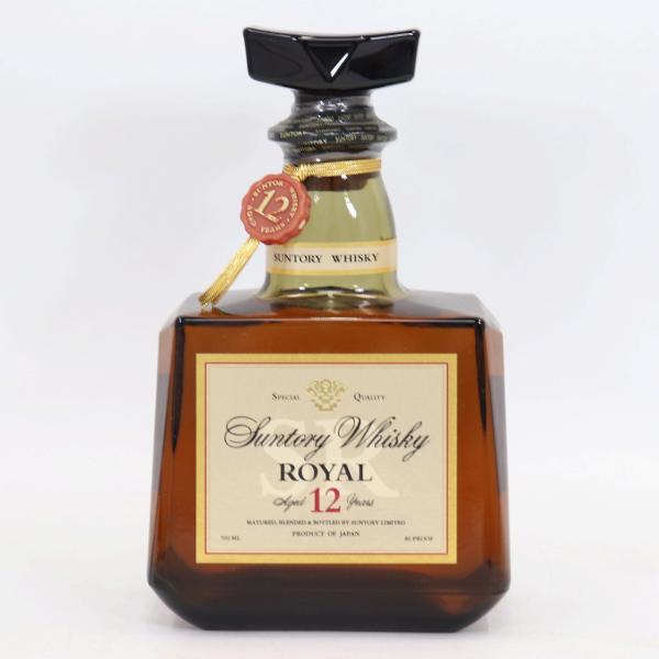 山口県内限定配送 SUNTORY サントリー ローヤル 12年 ウイスキー 700ml 43％ 未開栓 プレミアム 古酒 中古 / 12368 HMR