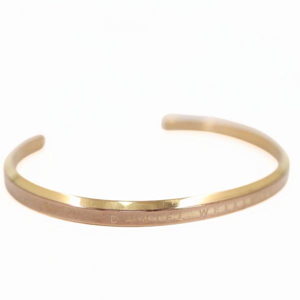 Daniel Wellington ダニエルウェリントン CLASSIC BRACELET ブレスレット DW ゴールド バングル 中古 / 13581 HM