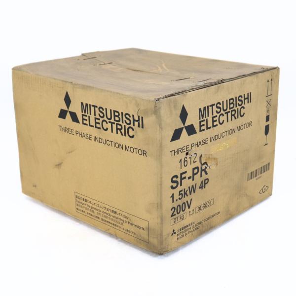 未開封 三菱 MITSUBISHI 200V モーター SF-PR 4P 1.5kw 電動モーター 三相 モートル 中古 S / 14043 HM