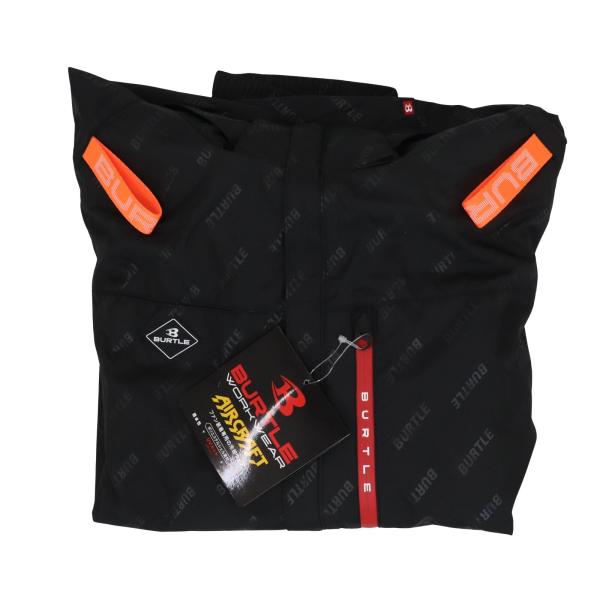 BURTLE バートル AC2066 XL ブラック 半袖ブルゾン AIRCRAFT 作業服 空調服 中古 T限 / 15600 HM