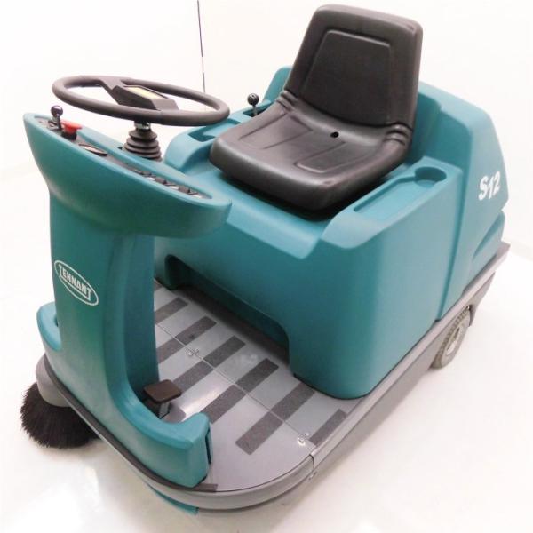 乗車型スイーパー S12 テナントカンパニー 搭乗型床清掃機 搭乗式床洗浄機 バッテリー式 中古 送料無料】乗車型スイーパー S12 テナントカンパニー 搭乗型床清掃機
