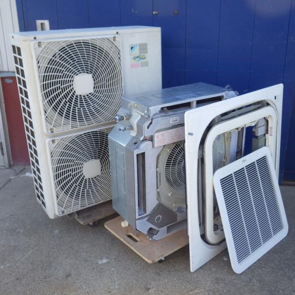 送料無料】 天カセエアコン ダイキン FHCP160A RZYP160A 2007年 中古