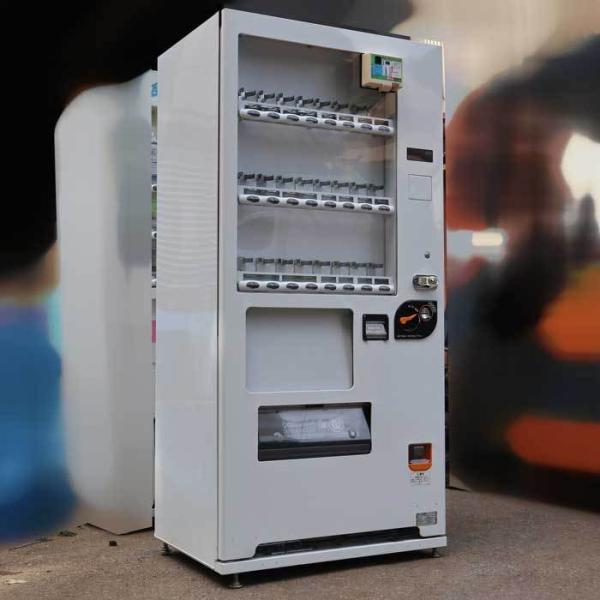 送料無料】缶・ボトル飲料自動販売機 CVA-EN5320FJK サンデン 2018年