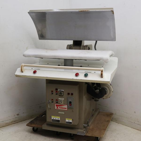 【中古】 アイロンプレス機 TET-3-1 東信精機 白衣胴プレス 作業着 【動産王】千葉 ★引取限定