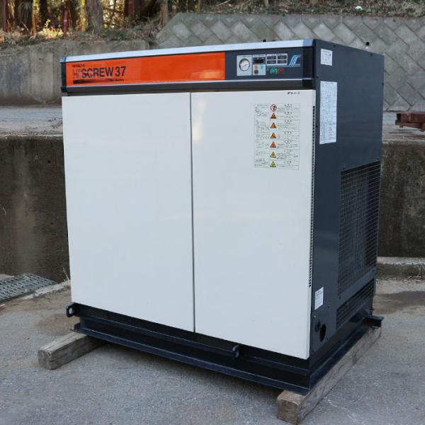 送料無料】スクリュー コンプレッサー OSP-37VAN 日立 2014年 送料無料】スクリュー コンプレッサー OSP-37VAN 日立 2014年