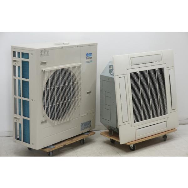 宮崎県内限定工事価格込み天井カセット形エアコン 5馬力 内機FDTZP1605SA 外機FDCVP1405HA 三菱重工 2020年 中古 送料無料】天井カセット形エアコン 5馬力 室内機FDTZP1605SA 室外機