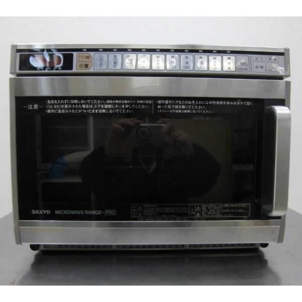 SANYO 【送料無料】電子レンジ EM-1605 サンヨー 2017年 単相200V 50Hz