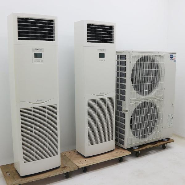 送料無料】床置形エアコン 内PS-RP80KA15×2台 外PUZ-ERMP160LA8 2019年