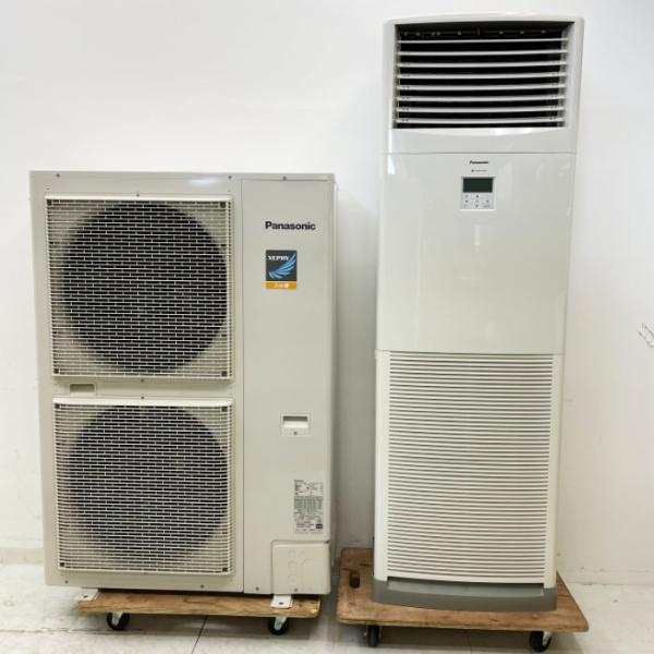 美品 2022年　パナソニック パッケージエアコン CS-P112T7 CU-112H7 11.5kw/冷房 動力　 Panasonic（パナソニック） 【送料無料】床置エアコン CU-P112K7 CS