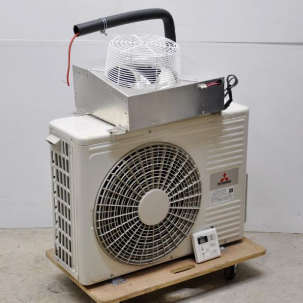 送料無料】プレハブ冷蔵ユニットセット 三相200V 室内機 PUA08H9-E