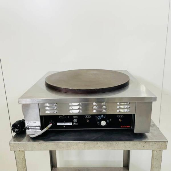 【送料無料】クレープ焼き器 EC2000 エイシン電機 2021年 卓上 単相200V 中古 【見学 札幌】【動産王】