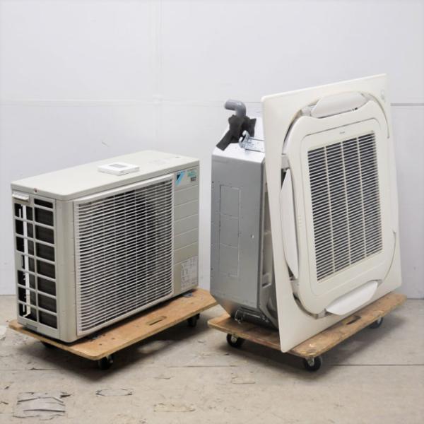 送料無料】天井カセット形エアコン 2.3馬力 室内機FHCP56EC 室外機