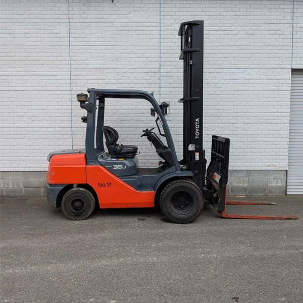 中古｜フォークリフト 02-8FDJ35 トヨタ 2022年 3.5t ディーゼル 重機