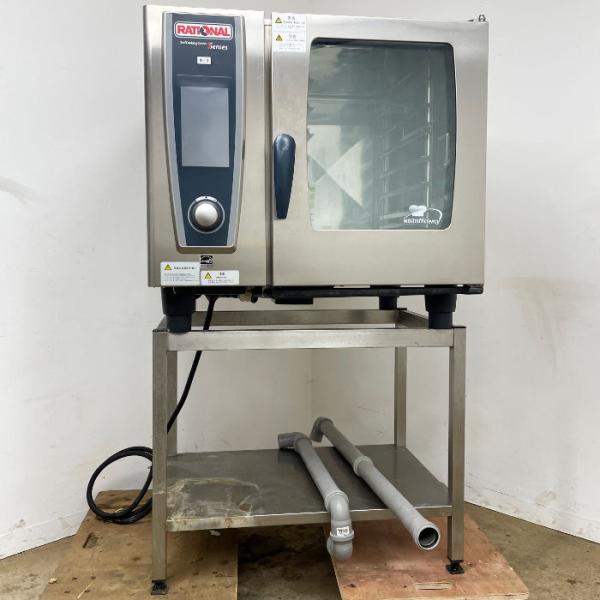 No.１オーブン　ラショナル　スチームコンベクションオーブン　SCC WE 61 RATIONAL スチームコンベクションオーブン SCC-WE-61 架台付き